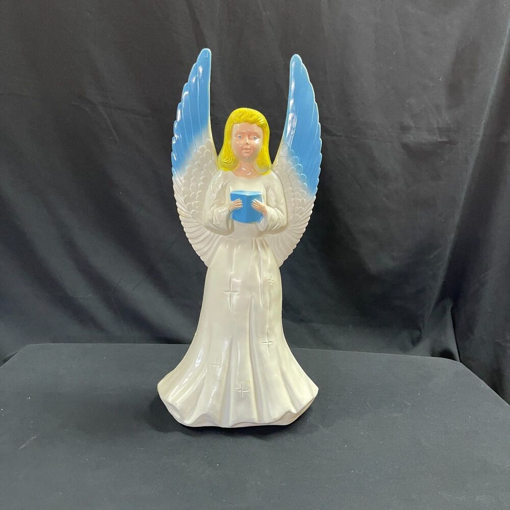 Angel Christmas Holiday Blow Mold by Union Products 18” Tall